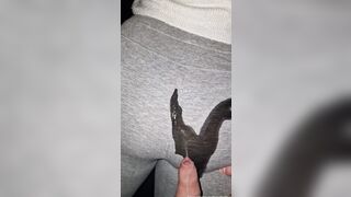 He peed all over me inside bed