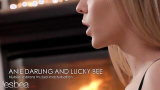 Lesbea Nubile Czech lesbians Anie Darling and Lucky Bee romantic vagina licking and fingers orgasms