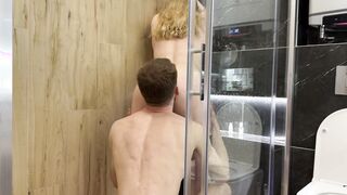Petite Boy Fucks Huge Butt & Long Boobs Wifey inside