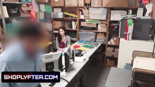 Naiomi Mae Caught Shoplifting And Taken For Strip Search