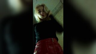 Daytime private striptease inside red panties. Part two