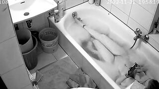 Caught inside the restroom