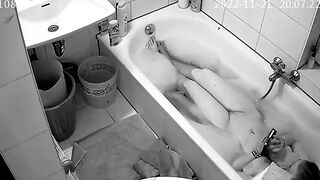 Caught inside the restroom
