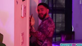 Stepsisters and stepbrothers swapping and fucking wild