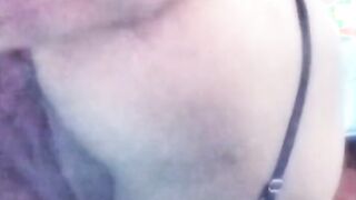 Bombshell teenager masturbating with a huge vibrator being filthy