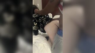 Master pounds my butt into am before leaving