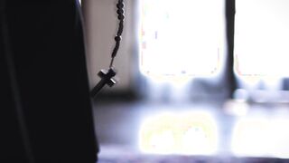 Lesbian couple facesit and suck priest