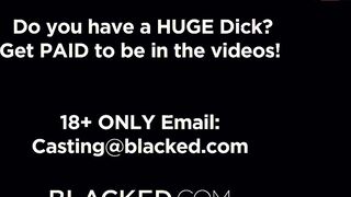 BLACKEDRAW big black dick-hungry big boobed Red Haired loves the hotwife life
