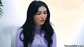 Employees fucks in front of the new intern