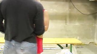 Long hooters German Girl gets her vagina sprayed with cum