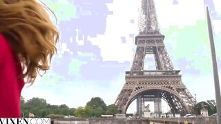 VIXEN Jia Lissa has Insane Three-Way with Sonya into Paris