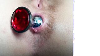 Ruby Red's Virgin Bliss Gapes once again