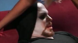 Anal destruction with mystery man