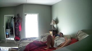 Spied masterbation creamy twat on vibrator