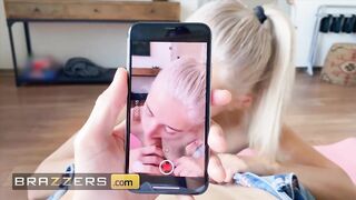 Brazzers - Eva Elfie's Bf Is Being Teased By Her