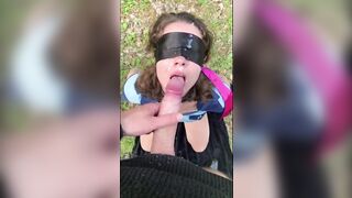 blindfolded facials