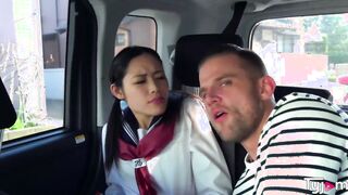 Japanese 19 yo skank Shiori banged rough by a long french penis