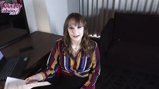 Rebecca Vanguard gets the job using her sex talent