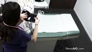 PAWG patient and big tit nurse sharing cock