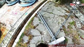 Ms. anal bitch stays true to her name into outdoor