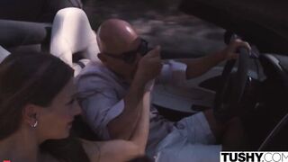 TUSHY Irresistible Women Talia has extreme anal with stranger