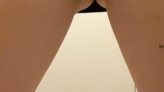 little bathroom break at work