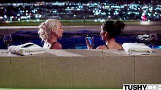 TUSHY Influence Elsa is back for an anal encore with Emily