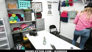 Cheeky 19 yo y. o. CRIMINAL (Adira Allure) Meets Big Penis Police Officer - Shoplyfter