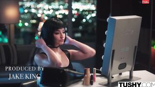 TUSHY Bad snatch with mouth Emily has an addiction to adrenaline & anal