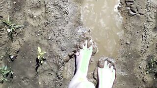 Do You Like My Adorable Little Toes Into The Mud?
