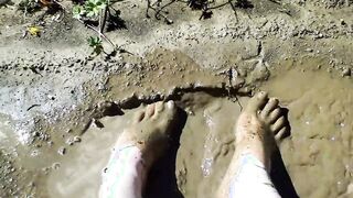 Do You Like My Adorable Little Toes Into The Mud?