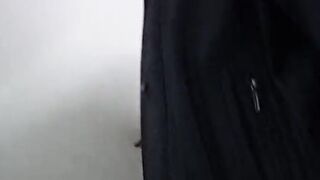 Big Tit blonde lady from Germany got her round butt sprayed with cum