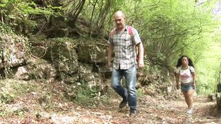 A trip to the mountains with my lusty stepfather!
