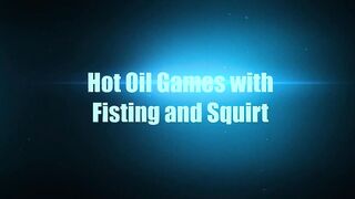 CrazyFetishCouple - Vulgar oil games with fisting and squirt