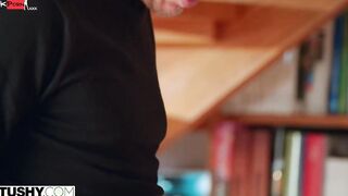 TUSHY Anal curious onlyfan Katie becomes artist Micks muse