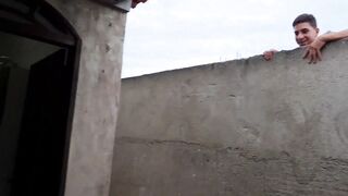 anal inside the washing machine with the brand new without