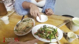 Vlogging with LONG Boobies eastern Cutie Nina (IG: @326n.h)