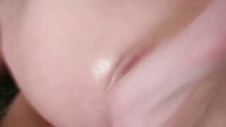 Lexi gets to jerking off rough penis
