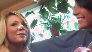 Tabatha Sweet strawberries and cream licking vagina