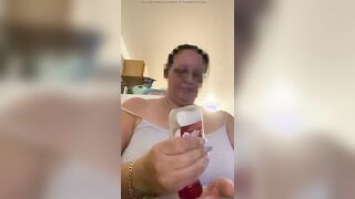 Tina Hispanic Lotions her Titted