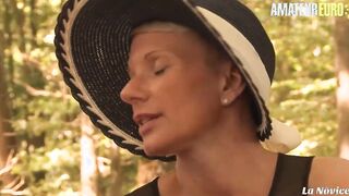 AMATEUREURO - Mature Goddess Mia Wallace Loves Outdoors Anal Sex