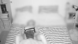 her absent hubby she fucks with a friend. a camera films everything