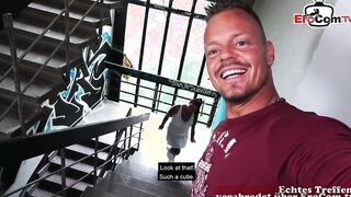 First Date porn video – HOUSEWIFE PICK UP - macho flirt with german amateur mom