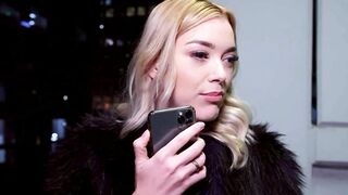 Blonde Anny Aurora gets some BBC when her BF ditches her