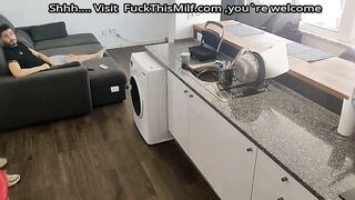 Homemade cuckold with maid