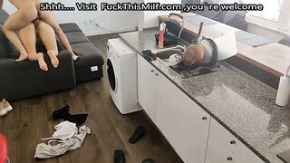 Homemade cuckold with maid