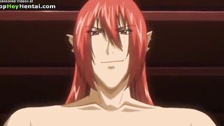 Hentai lovely busty elf hardcore sex
