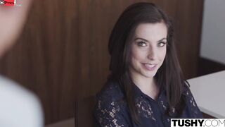 TUSHY Anal-obsessed Spencer can't resist seducing her boss 2