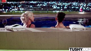 TUSHY Influence Elsa is back for an anal encore with Emily 2