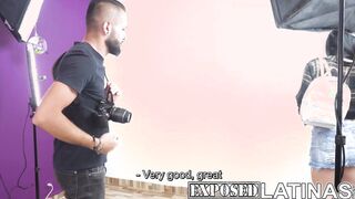 ExposedLatinas - Big Tit hispanic skank goes from modelling to have